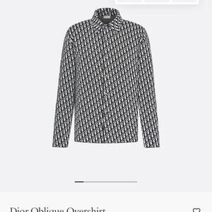 Dior Black and White Patterned Overshirt